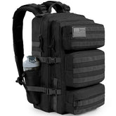 kookoomia mochila frontal mostrando compartimentos, organización rápida
