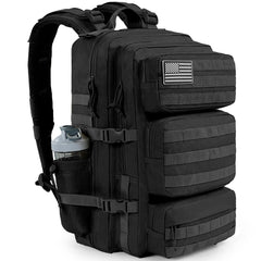 kookoomia mochila frontal mostrando compartimentos, organización rápida