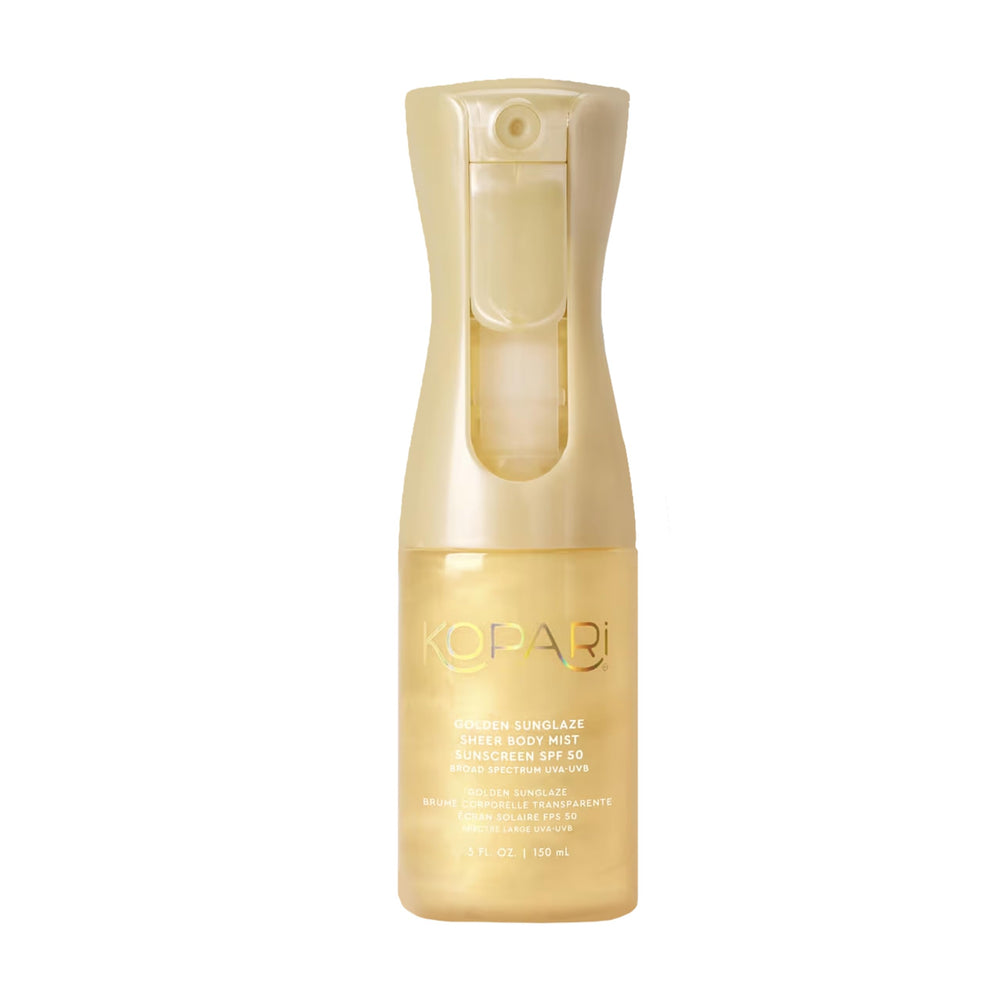 Kopari envase frontal mostrando diseño y beneficio de protección SPF 50