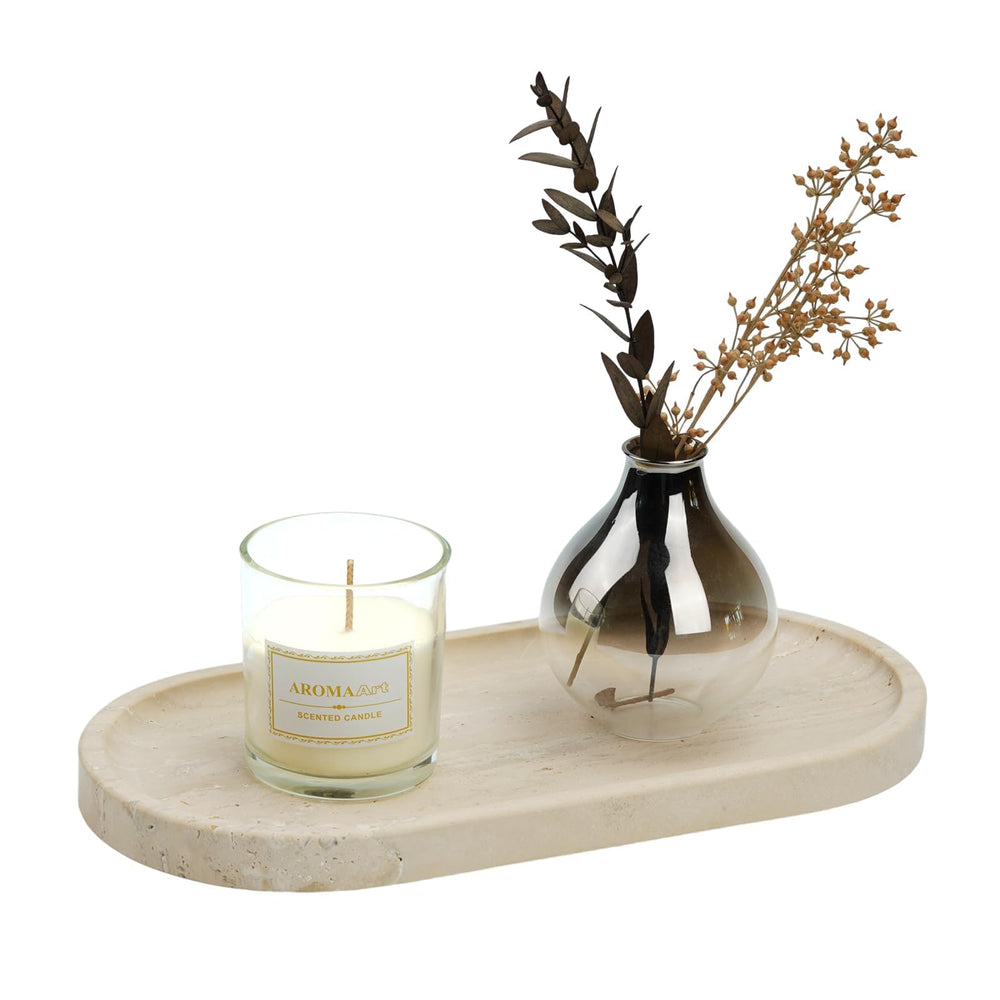 Koville bandeja frontal sobre tocador, organiza perfumes con estilo