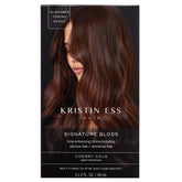 Kristin Ess envase frontal Cherry Cola mostrando diseño y beneficio de brillo