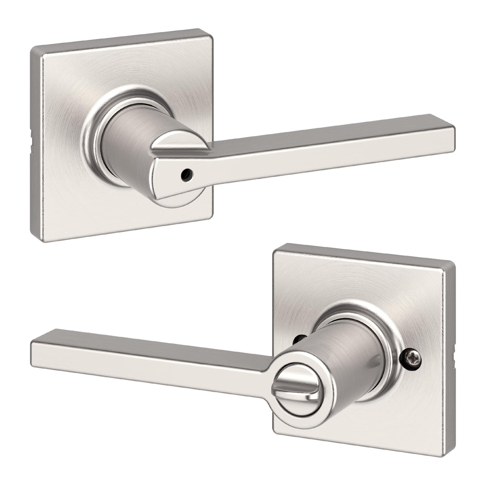 Kwikset Casey vista frontal del paquete mostrando diseño moderno y beneficio estético