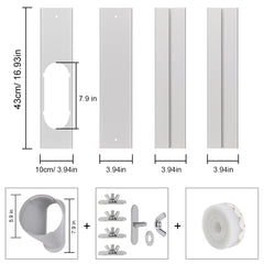 Kxuhivc manguera de escape 5.9" extendida para mayor alcance