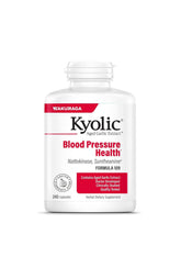 Kyolic frasco frontal mostrando Formula 109 y beneficios de salud cardiovascular