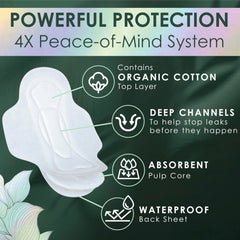 L. close-up of organic cotton top layer texture offering soft breathable comfort