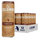 La Colombe lata frontal con etiqueta y sabor S'mores beneficios visuales