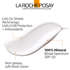 La Roche-Posay aplicación en rostro con manos, fácil de extender