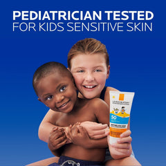 La Roche-Posay dosificador aplicando loción para aplicación rápida