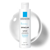 La Roche-Posay Effaclar frontal del envase mostrando diseño y tamaño beneficioso