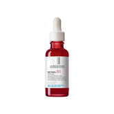 La Roche-Posay frasco frontal mostrando diseño y claridad del producto, beneficios visibles