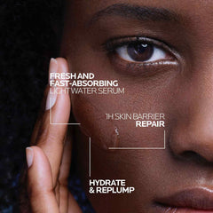 La Roche-Posay primer plano de etiqueta que muestra ingredientes clave