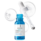 La Roche-Posay frasco frontal mostrando suero contorno y beneficiando hidratación