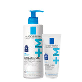 La Roche-Posay Lipikar AP+MAX frente del envase mostrando tamaño y diseño útil