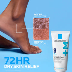 La Roche-Posay textura cremosa en primer plano para hidratación profunda