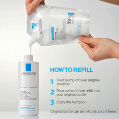 La Roche-Posay detalle de ingredientes y certificado dermatológico