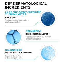 La Roche-Posay set en mano mostrando tamaño de viaje y fácil transporte
