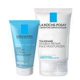 La Roche-Posay Toleriane set frontal, kit de viaje para limpieza e hidratación