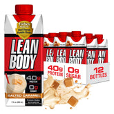 Labrada envase frontal mostrando 40 g proteína y sabor caramelo salado