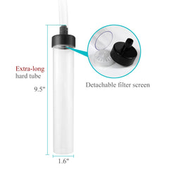 Laifoo manguera transparente de 5ft mostrando flexibilidad y alcance