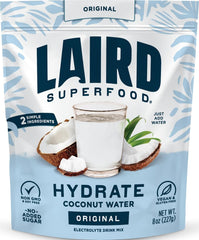 Laird Superfood empaque frontal mostrando el producto y beneficios