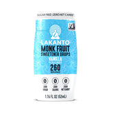 Lakanto frasco frente mostrando etiqueta y ventaja sin azúcar