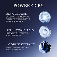 Lancôme etiqueta con ingredientes clave que resalta propiedades reparadoras