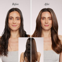 L'Ange Hair Soleil en uso mostrando secado eficiente y control del frizz