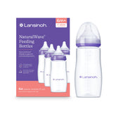 Lansinoh frontal pack de cuatro biberones, organización práctica
