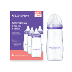 Lansinoh frontal pack de cuatro biberones, organización práctica