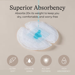 Lansinoh pad worn in bra showing discreet fit and confidence