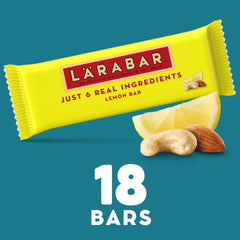 LÄRABAR primer plano de corte que revela frutos secos y aporta claridad de ingredientes