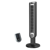 Lasko 2511 vista frontal mostrando diseño delgado y ventilación potente