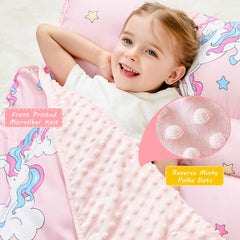 lasoftan vista frontal diseño unicornio colorido para niños