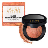 LAURA GELLER frontal del colorete mostrando tono Beachy Horizon y acabado luminoso