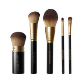 LAURA GELLER New York set frontal mostrando las 5 brochas, versatilidad