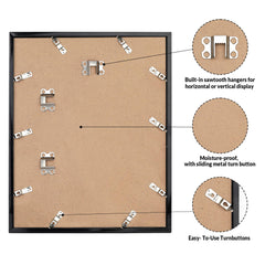 LaVie Home marco 20x30 colgado en salón que aporta un acento discreto