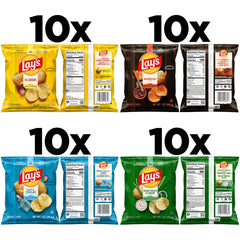 Lay's Classic single-serve bag close-up showing crisp texture
