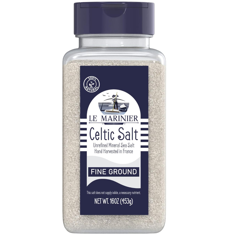 Le Marinier frasco delantero mostrando el envase rellenable y aspecto natural