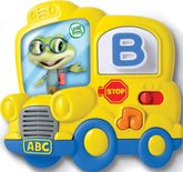 LeapFrog autobús magnético frontal mostrando botones y diseño educativo