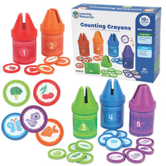 Learning Resources frontal del paquete muestra el set y beneficios educativos