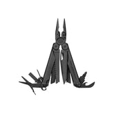 Leatherman Wave Plus vista frontal con herramientas plegadas, practicidad diaria