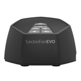 LectroFan EVO vista frontal en color carbón mostrando botones y diseño práctico