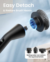 Leebein mango extensible en uso, acceso a zonas altas sin agacharse