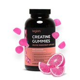 LEGION frontal del empaque mostrando sabor Pink Lemonade y beneficios
