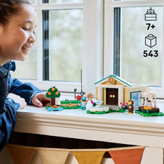 LEGO Blathers’s Museum detalle del fósil de Triceratops para juego de excavación