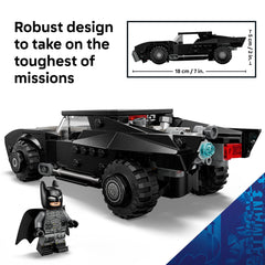 LEGO Batman minifigura con capa de tela para juego y exhibición