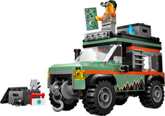 LEGO cabrestante funcional en uso ideal para rescates y aventuras