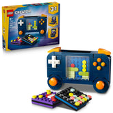 LEGO consola frontal mostrando diseño y detalle, perfecta para jugar y decorar