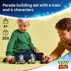 LEGO detalle del balancín en la plataforma con movimiento para juego sensorial