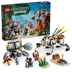LEGO caja frontal del set 77037 mostrando piezas y minifiguras